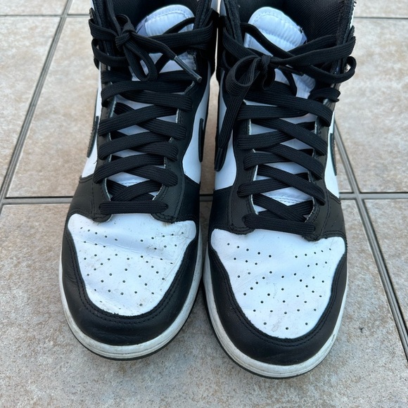Nike Dunk High Panda Black White Sneakers main image 8